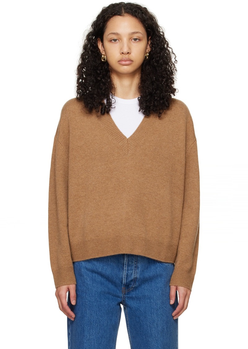 ANINE BING Tan Lee Sweater