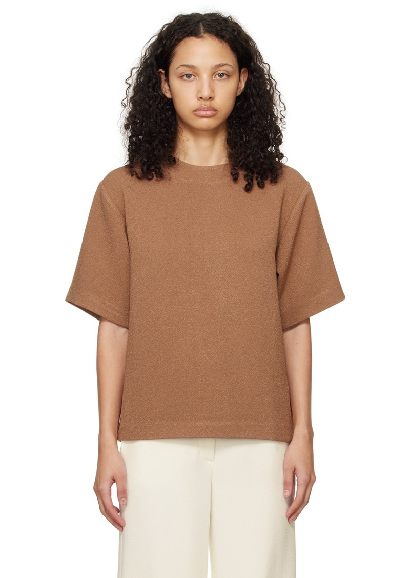 ANINE BING Tan Maddie T-Shirt