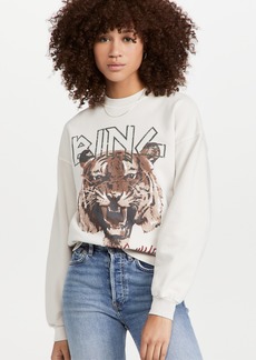 ANINE BING Tiger Sweatshirt