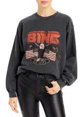 Anine Bing Vintage Eagle-Graphic Sweatshirt