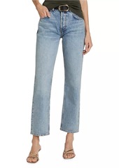 Anine Bing Benson Straight-Leg Jeans