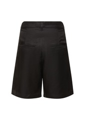 Anine Bing Carrie Linen Blend Shorts