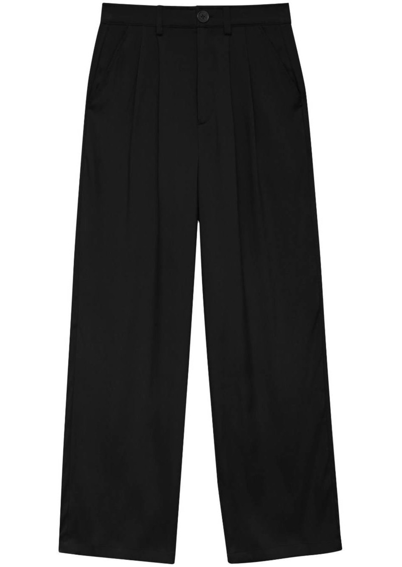 Anine Bing Carrie straight-leg tailored trousers