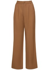 Anine Bing Carrie Viscose Blend Twill Pants