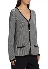 Anine Bing Dave Stripe Cardigan