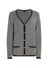 Anine Bing Dave Stripe Cardigan