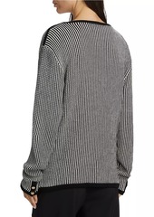 Anine Bing Dave Stripe Cardigan