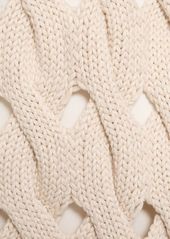 Anine Bing Dray Cotton Blend Knit Vest