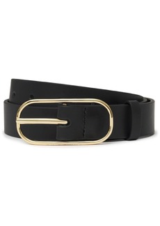 Anine Bing Harper leather buckle belt