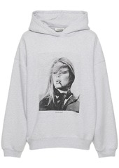 Anine Bing Harvey Printed Cotton Hoodie