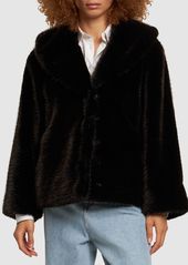 Anine Bing Hilary Faux Fur Jacket