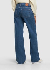 Anine Bing Hugh Cotton Denim Straight Jeans