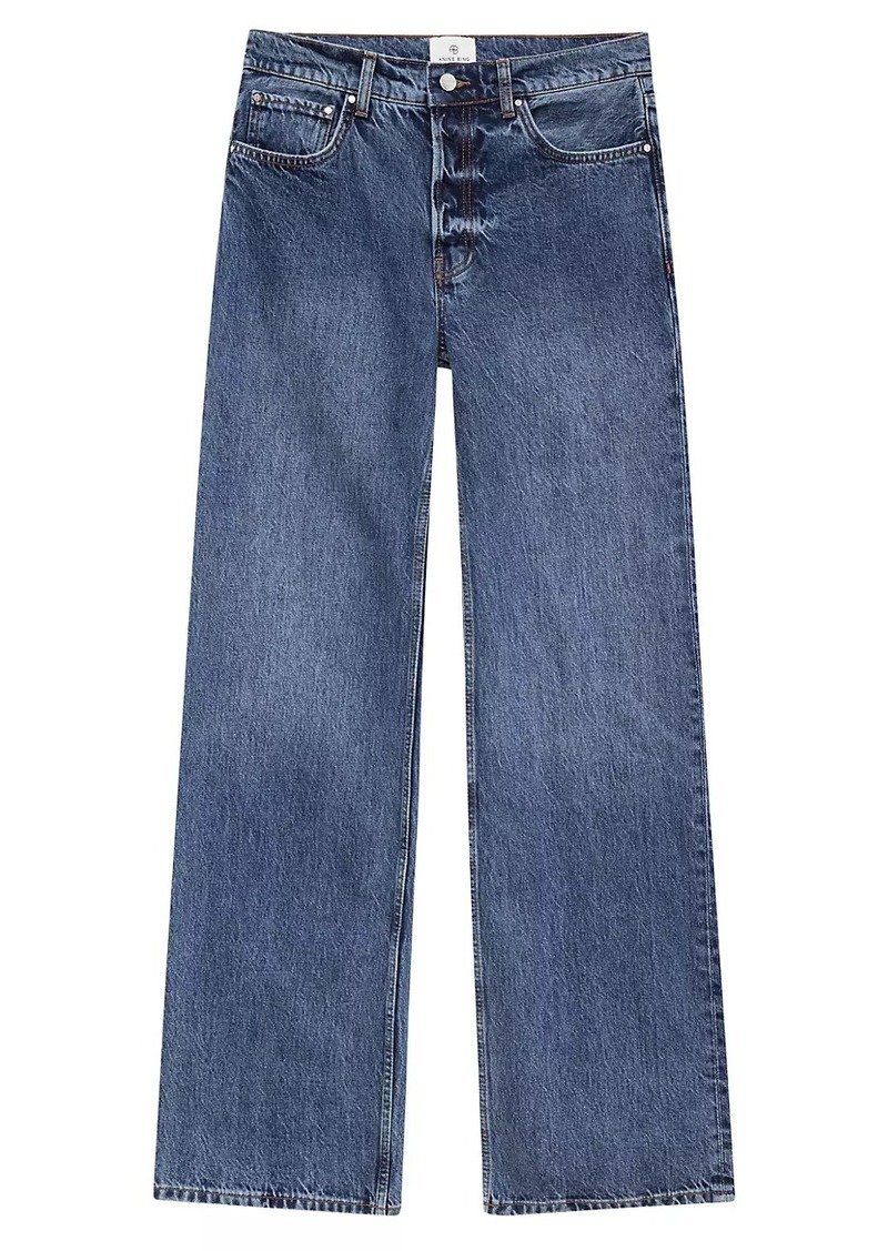 Anine Bing Hugh Wide-Leg Jeans