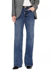 Anine Bing Hugh Wide-Leg Jeans