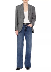 Anine Bing Hugh Wide-Leg Jeans