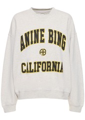 Anine Bing Jaci California Cotton Sweatshirt