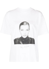 Anine Bing Kate Moss print T-shirt