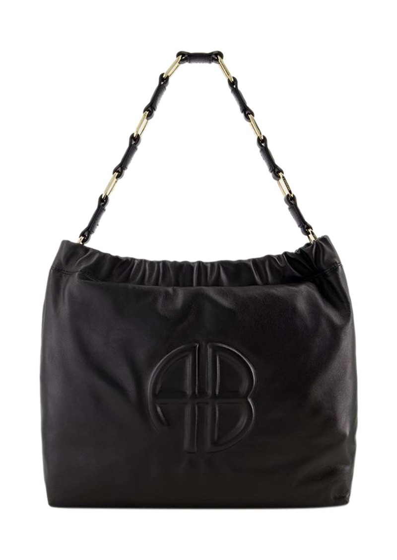 Kate Shoulder Bag - ANINE BING - Leather - Black