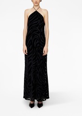 Anine Bing Leanne halterneck maxi dress