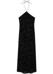 Anine Bing Leanne halterneck maxi dress