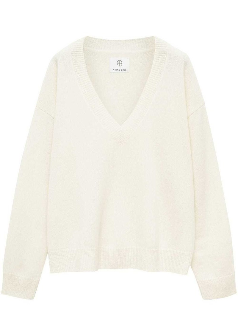 Anine Bing Lee V-neck cashmere jumper