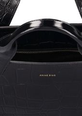 Anine Bing Maya Embossed Leather Tote Bag