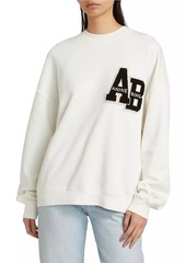 Anine Bing Miles Cotton Sweatshirt