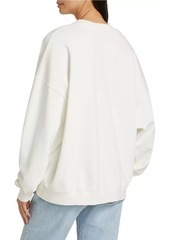 Anine Bing Miles Cotton Sweatshirt