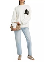 Anine Bing Miles Cotton Sweatshirt