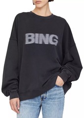 Anine Bing Miles Logo Sweatshirt