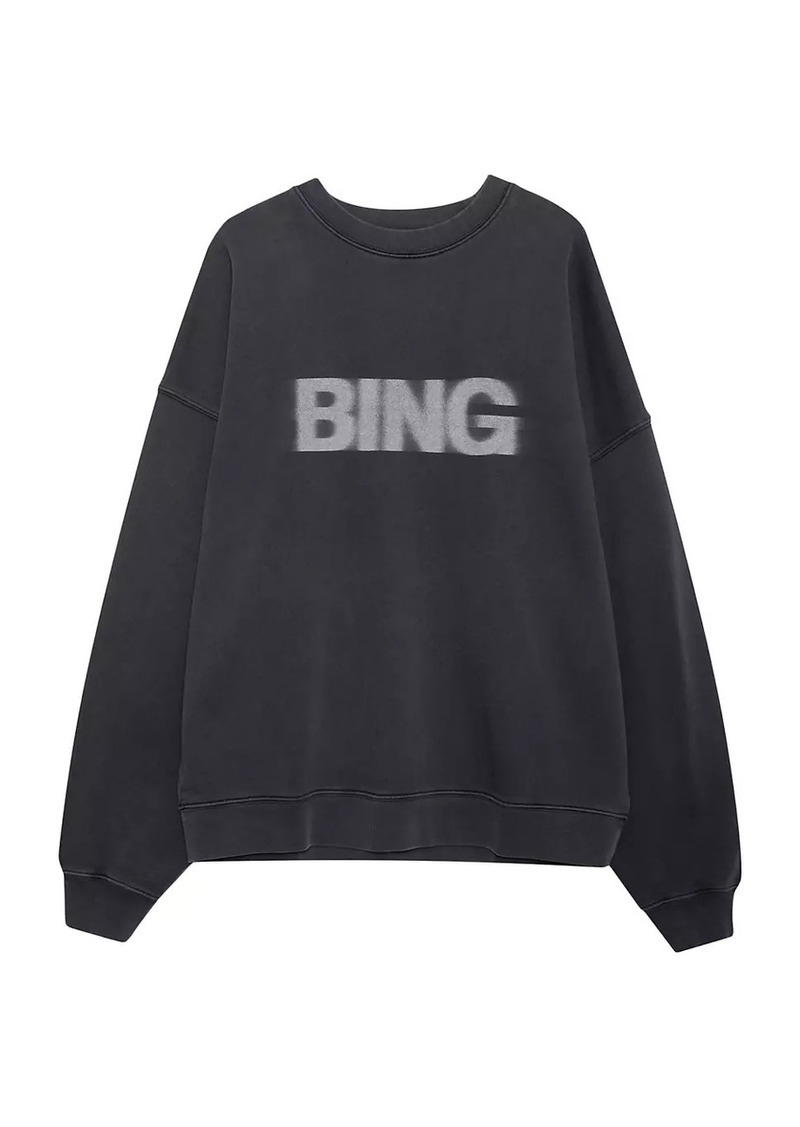 Anine Bing Miles Logo Sweatshirt