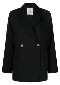 Anine Bing notched-lapel double-breasted blazer