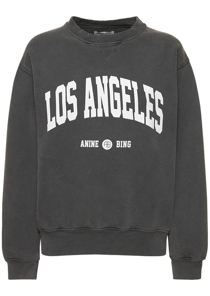 Anine Bing Ramona Los Angeles University Sweatshirt