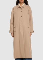 Anine Bing Randy Cotton Blend Maxi Trench