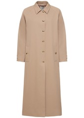 Anine Bing Randy Cotton Blend Maxi Trench