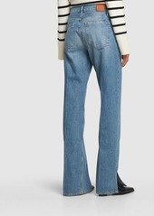 Anine Bing Roy Cotton Denim Straight Jeans