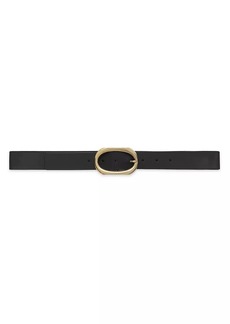 Anine Bing Signature Link Leather Belt