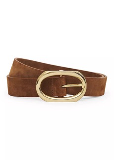 Anine Bing Signature Link Nubuck Belt