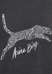 Anine Bing Spencer Spotted Leopard Sweatshirt