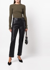 Anine Bing straight-leg Connor trousers