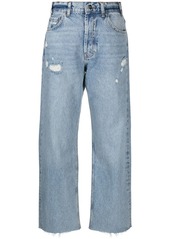 Anine Bing Gavin mid-rise straight jeans