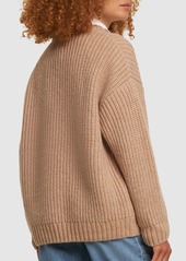 Anine Bing Sydney Wool Blend Crewneck Sweater