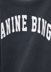 Anine Bing Tyler Cotton Logo Sweatshirt