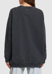 Anine Bing Tyler Cotton Logo Sweatshirt