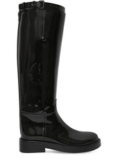 Ann Demeulemeester 40mm Patent Leather Riding Boots