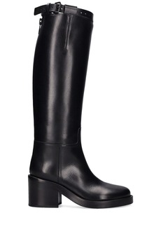 Ann Demeulemeester 50mm Stan Leather Riding Boots