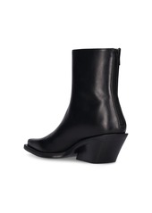 Ann Demeulemeester 55mm Rumi Leather Cowboy Ankle Boots