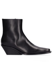 Ann Demeulemeester 60mm Gerda Leather Ankle Boots