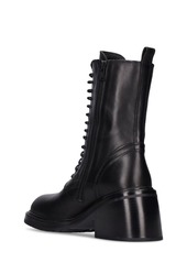 Ann Demeulemeester 60mm Heike Leather Ankle Boots