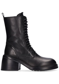 Ann Demeulemeester 60mm Heike Leather Ankle Boots